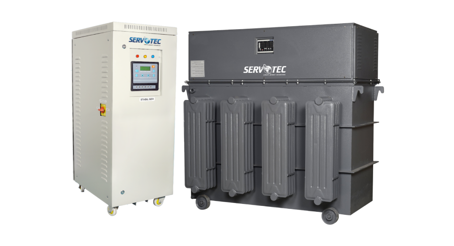 Servotech Servo Stabilizers (Air-Cooled & Oil-Cooled)