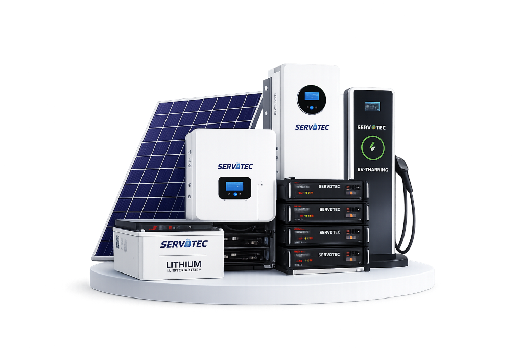 Servotech Products Stack